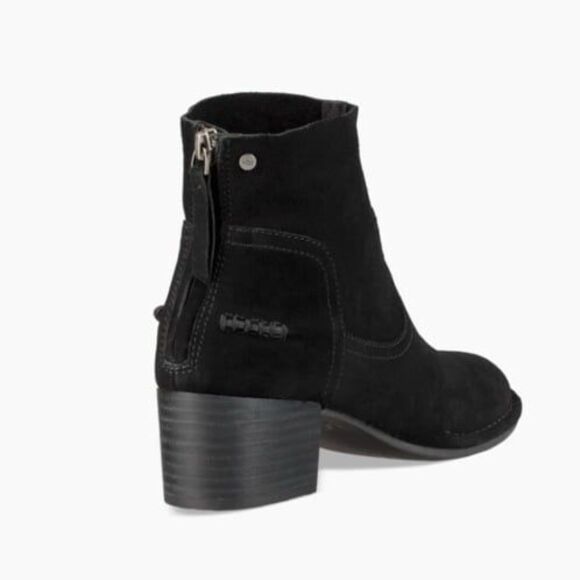 UGG black Slovenia suede Bandara Ankle boot - Picture 2 of 9